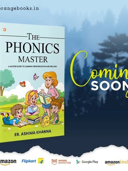 This was the announcement we shared just before the launch of 'The Phonics Master'. The journey of writing and publishing this book was a dream come true, driven by my passion for helping children learn English effectively.