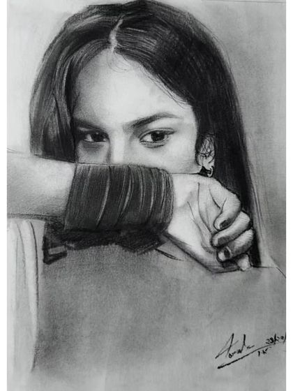 Graphite & Charcoal Portraits photo 5