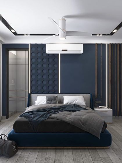 Latest Interiors by Shivam Manchanda - Turnkey Luxury Residential Interiors Luxurious Bedroom Sanctuaries photo 83