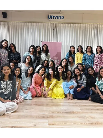 Another happy group photo from our popular workshops. This picture showcases the wonderful community of dancers that has grown around our weekend sessions.