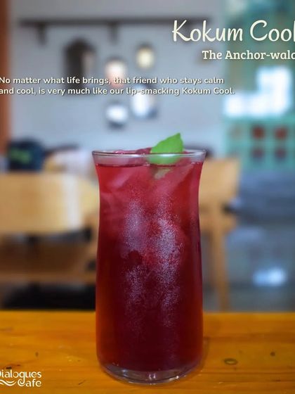 The Kokum Cool is our anchor. This traditional Indian drink is both sweet and tangy, a perfectly calming and refreshing choice for any time of day.