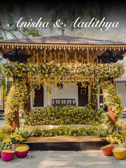 The Tales of Tradition - Wedding Planning & Design Sun-Kissed Haldi Ceremonies photo 13