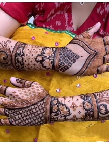 Lucky Mehndi Artist - Bridal Mehndi Engagement & Lighter Styles photo 25