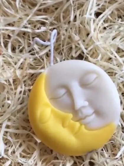 When the sun kisses the moon, magic is born. Our handcrafted candle captures that celestial embrace, perfect for adding warmth and charm to your space.