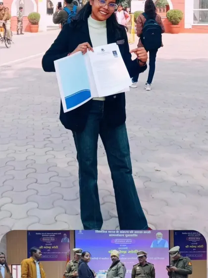 The moment it all becomes real. One of my students proudly holding her official documents after being selected. This is the payoff for all the early mornings and tough sessions.