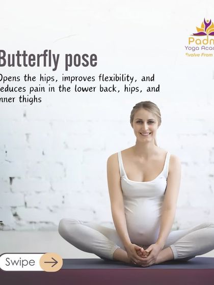 Butterfly Pose is excellent for opening the hips and improving flexibility, which can reduce pain in the lower back and thighs.