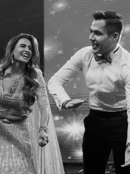 The best moments are the unscripted ones. The pure laughter and joy between the couple during their performance is what makes a sangeet truly special.