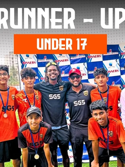 Our Under 17 team celebrating their runner up finish. Every tournament is a valuable experience on the path to becoming champions.