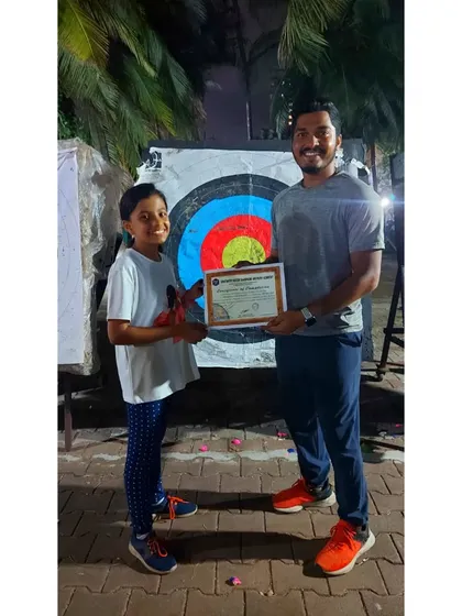 This young girl was so excited to complete the camp and get her certificate. Her enthusiasm was contagious.