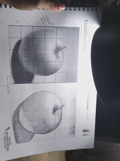 Every great artist starts with the fundamentals. This is a look at a grid drawing exercise from our course, where we teach the core principles of shading, light source, and proportion.