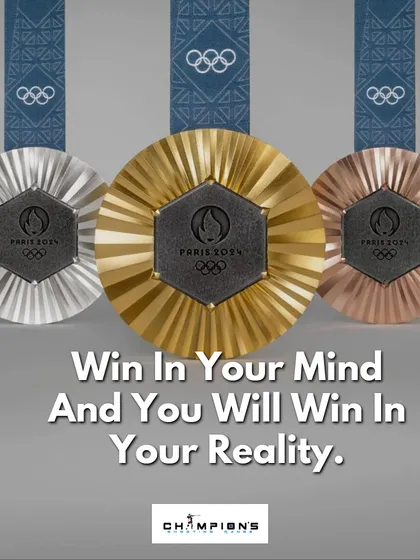 Win in your mind and you will win in your reality. Victory begins with belief.