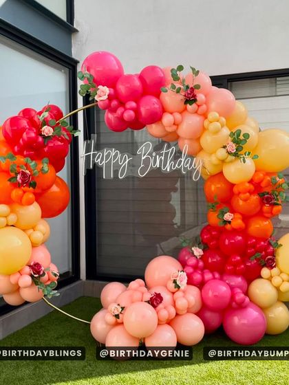 Custom Balloon Arches & Backdrops photo 13