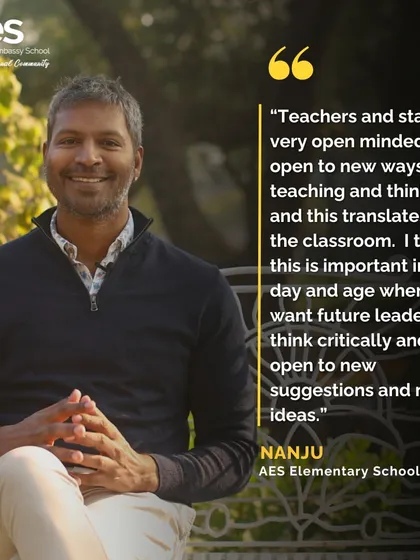 "Teachers and staff are very open minded and open to new ways of teaching and thinking." We are proud that our parents see our commitment to fostering critical thinking and creating an environment where new ideas flourish.