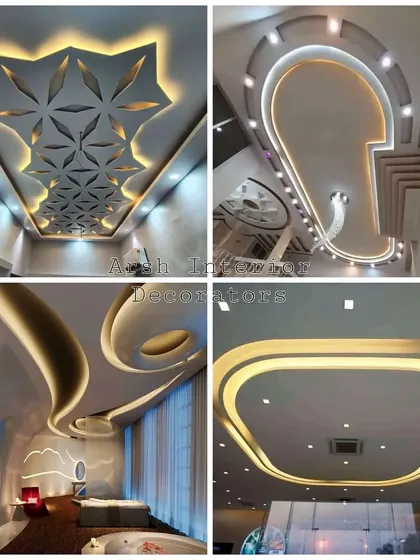 Some of my most viral and requested designs. These ceilings feature grand, sweeping curves and intricate patterns that make a bold statement.