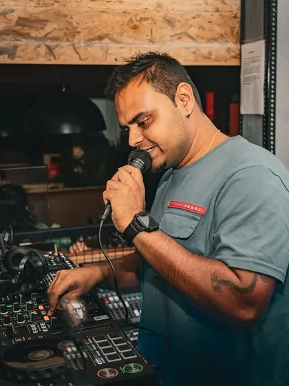 A great DJ set is a conversation with the crowd. I’m always on the mic, hyping everyone up, encouraging singalongs, and making sure every single person feels like they are part of the show.