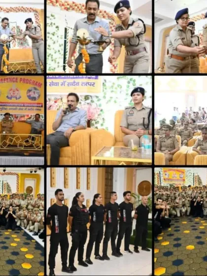 This collection of moments captures the spirit of our two-day self defense program with the Ghaziabad Police. From the inaugural lamp lighting ceremony to intense training drills and final felicitations, you can see the dedication of the officers. We focus on building both skill and mindset.
