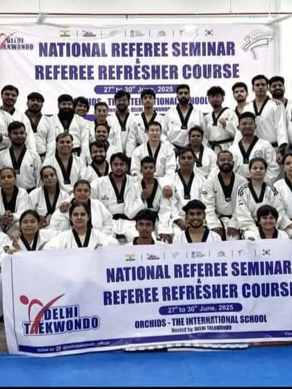As a coach, I believe in continuous learning. This is a group photo from the National Referee Seminar and Refresher Course I attended to keep my skills sharp.