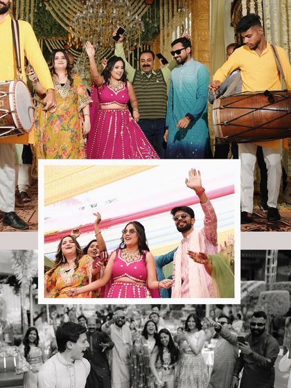 Vibrant Haldi & Mehndi Celebrations photo 17