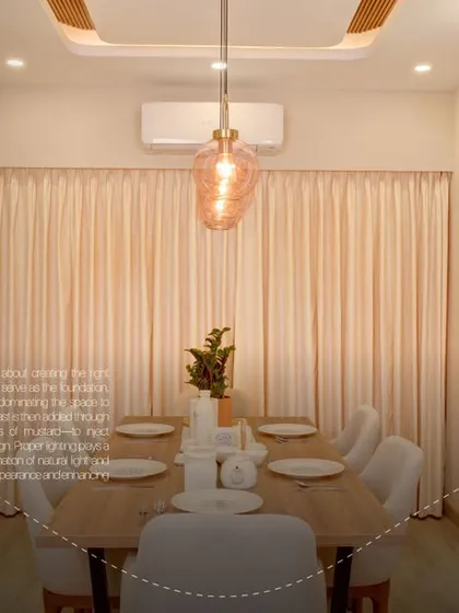 This image showcases a beautiful dining space, an example of the modern elegance I bring to every project, creating a sanctuary of style.
