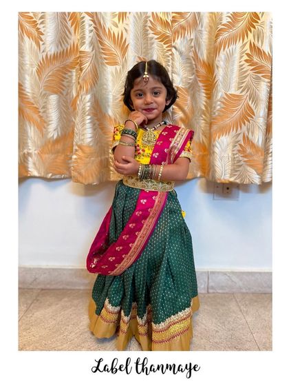 Label Thanmaye - Custom Designer Wear for Women & Kids Kids' Traditional Wear photo 14