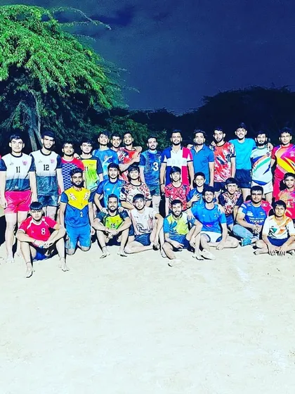 Talent wins matches, but teamwork wins championships. A photo of our entire academy team after a hard night session, united and stronger together.