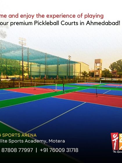 Our premium multi-court pickleball facility in Motera, Ahmedabad, is the city's new hub for the sport. With vibrant, high-quality courts, it's the perfect place to rally with your gang.