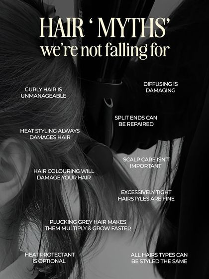 We debunk common hair myths with facts. Real knowledge builds real skill, from understanding that split ends can't be repaired to knowing heat protectant is not optional.