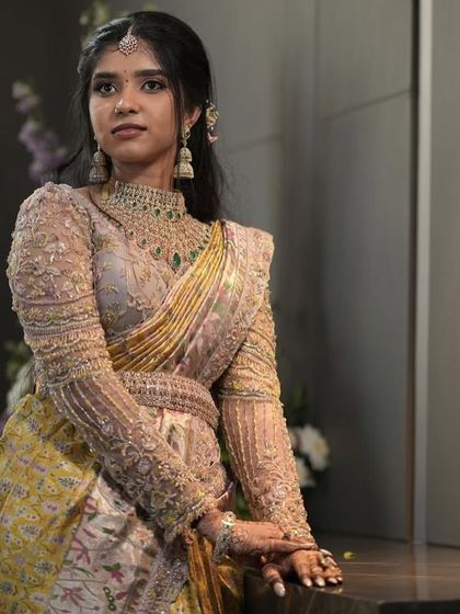 Padma Nandivada - Custom Occasion Wear Design Exquisite Blouse Craftsmanship photo 32