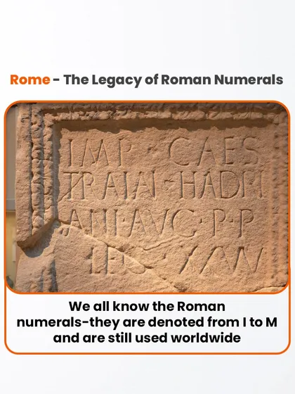 We are all familiar with Roman numerals. This system, denoted by letters from I to M, originated in ancient Rome and is still used today on clocks and in book chapters.