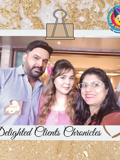 It was an absolute pleasure to bring my puppet show to the birthday party for comedian Kapil Sharma's daughter. Building trust with my clients and creating joyful moments for their families is the most rewarding part of what I do.