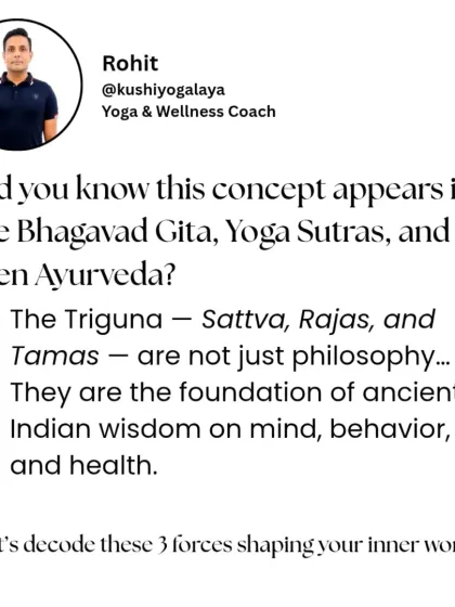 Rohit N - Yoga Teacher Training The Science of Yoga & Ayurveda photo 35