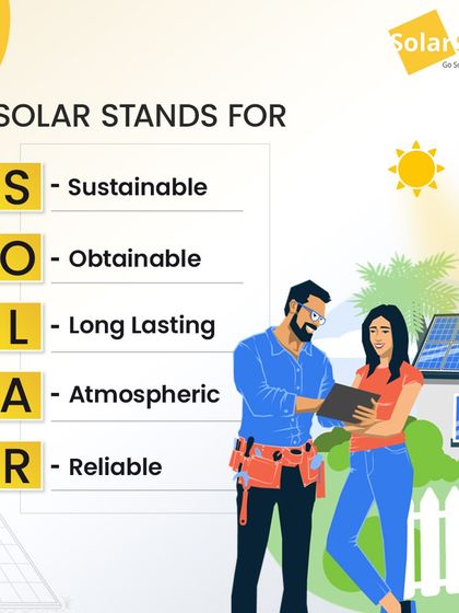 I also define SOLAR as: Sustainable, Obtainable, Long-Lasting, Atmospheric, and Reliable. My systems embody all these qualities.