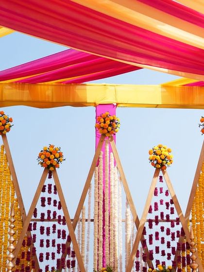 Vibrant Haldi & Mehendi Ceremonies photo 15