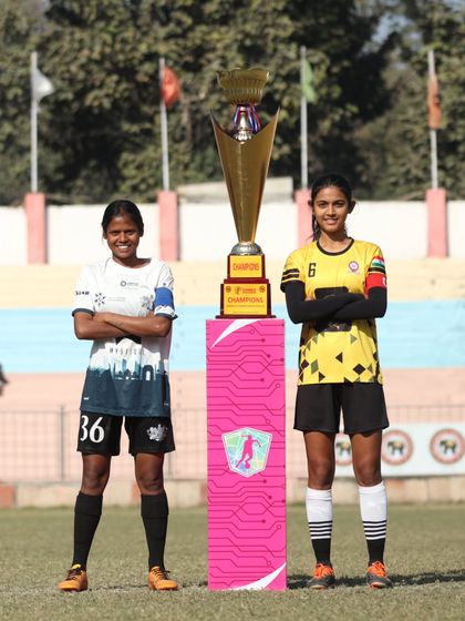 A portrait of the two captains before the final match, showcasing the mutual respect and competitive spirit that defines the sport.