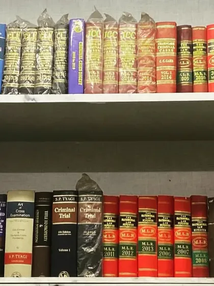 The foundation of any strong legal argument is thorough research. My office is equipped with the necessary legal texts and resources to build a winning case.