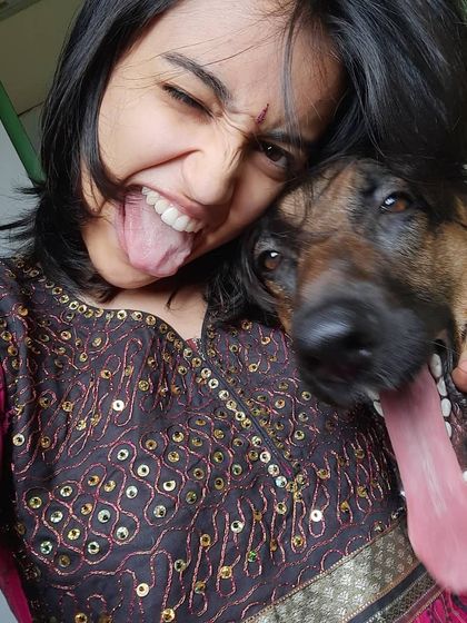 Just a collection of our many goofy selfies. The bond with your dog should be filled with laughter and silliness. He's my soulmate.