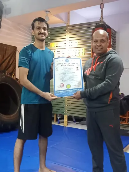 Congratulations to Divyam Agarwal on his promotion to 1st Dan Black Belt. His powerful kicks are an asset to our team.