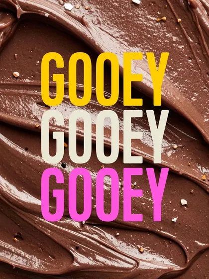 A teaser for my rebrand. My cakes are still delicious and gooey, but now they come with a little extra bite.
