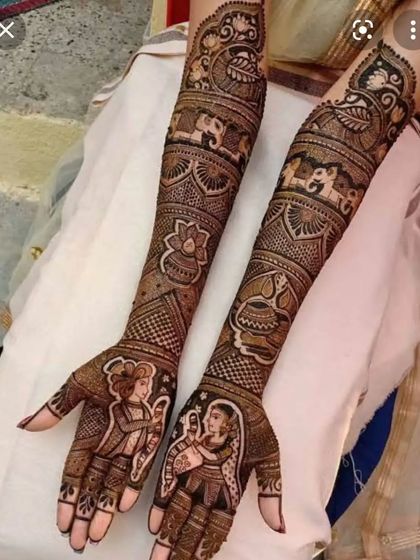 Custom Portraits & Figurative Mehndi photo 3