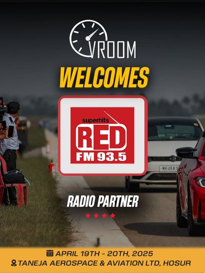 We amplify our reach through media partnerships, like with our official Radio Partner, RED FM. They help us broadcast the energy and excitement of the Vroom Drag Meet to a wider audience, on and off the track.