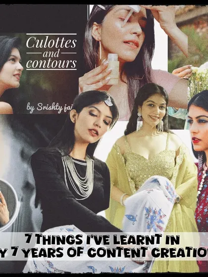A collage representing my 7 years in content creation. It's not always glamorous, but my passion for creating and styling is what keeps me going. This experience helps me understand the industry inside and out.