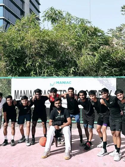 Champions of the Navrang Fest! A proud moment for our team, posing together after a well-deserved victory. This is what dedication and teamwork look like.
