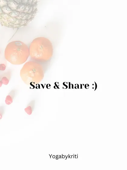 A simple call to action to save and share tips for smooth digestion.