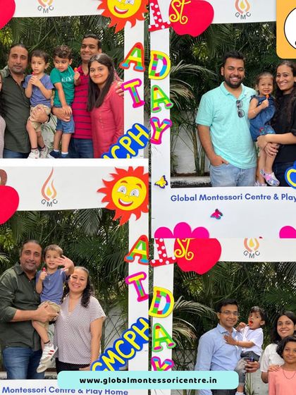 More happy families celebrating the start of a new school year. These moments mark the beginning of a wonderful partnership in nurturing each child's potential.