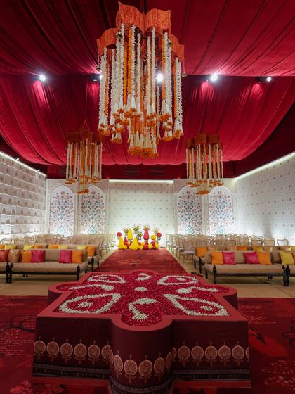 The Wedding Square - Wedding Design & Styling Opulent Sangeet & Reception Nights photo 46