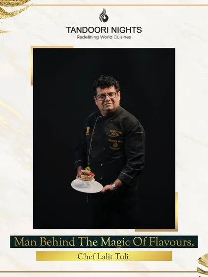 Meet the man behind the magic of flavors, Chef Lalit Tuli. His vision and expertise are the driving force behind our culinary creations.