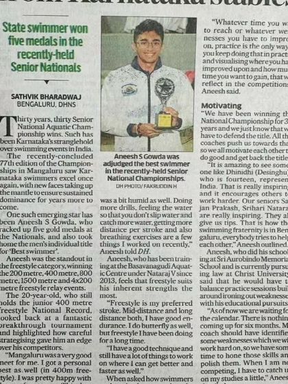 Basavanagudi Aquatic Centre - High-Performance Athlete Support Senior National Champions photo 60