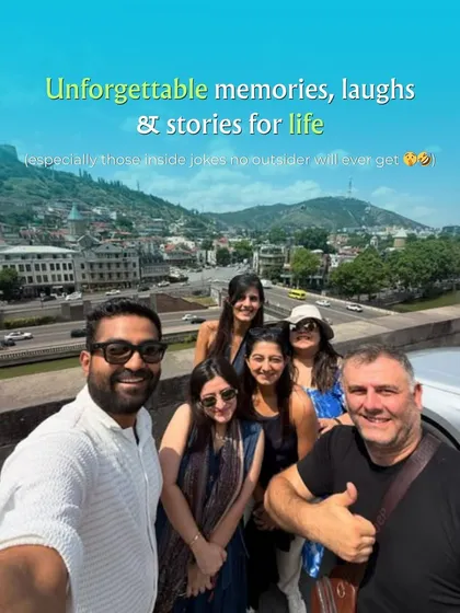 The best part of our trips? The inside jokes and stories for life. We bring together a group of strangers who leave as friends, with unforgettable memories of exploring Georgia together.