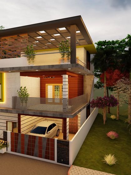 RJ Interiors & Architecture - Design & Build Services Modern Home Exteriors photo 9