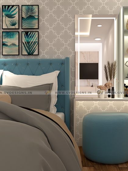 GV Designs - Turnkey Home Interiors Serene & Sophisticated Bedrooms photo 31